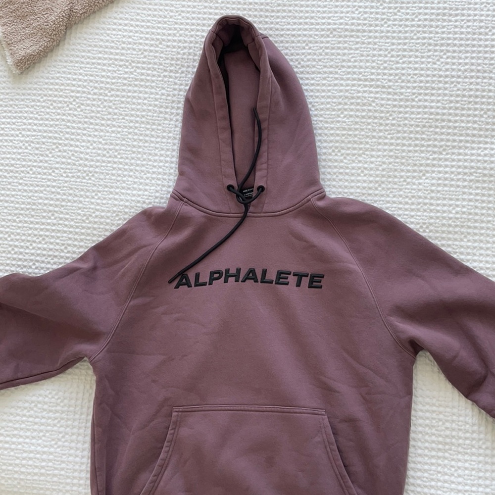 Alphalete brand hoodie size M men’s maroon/purple